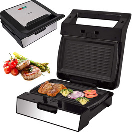 Електричний гриль Syntrox Germany MM-1400W знімні пластини