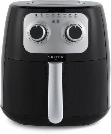 Фритюрниця Salter 4.2 л ручна, без масла, EK6364VDE – мультикухня для приготування м'яса та риби