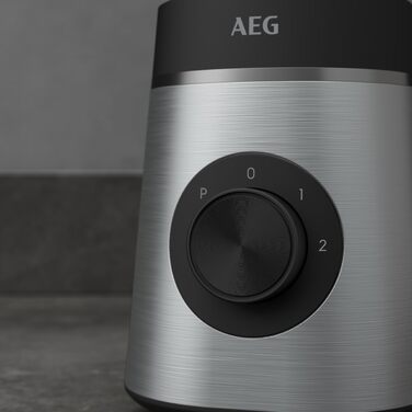 AEG блендер стаціонарний Deli 4, 350 Вт, 600 мл, нержавіюча сталь, 23 000 об/хв, підходить для посудомийної машини