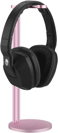 Підставка для навушників Geekria, сумісна з Sony WH-1000XM3/WH-1000XM4, ATH, AKG, Bose QC35/QC25/QC15, тримач для гарнітури, колір рожеве золото