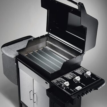 Ароматизуючі пластини GFTIME 57 см для гриля Weber Spirit E310/320 (2007-2012), сталева порцелянова захисна пластина для пальників, запчастини для Spirit 700, Weber 900