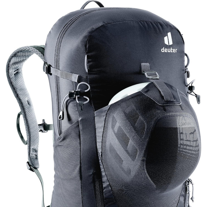 Чоловічий туристичний рюкзак Deuter Trail Pro 33 л, чорний, для хайкінгу та скелелазіння