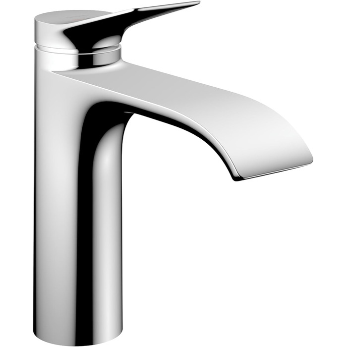 Змішувач для ванної кімнати Hansgrohe Vivenis з висотою виливу 110 мм, економічний (EcoSmart), з автоматичним зливом (Chrome)