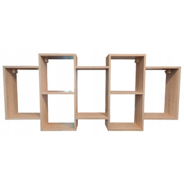 Стелаж Top Wood, дуб сонома, 146 x 65 x 20 см