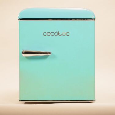 Холодильник Cecotec Bolero CoolMarket TT Origin 45L - Ретро, 45 літрів, Зелений, Клас E