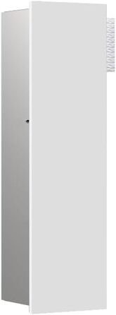 Інсталяційний модуль Emco Asis Pure для WC, прихований монтаж, лівий упор, 600x170 мм, 975551, білий матовий, дверцята ліворуч, тримач для паперу збоку