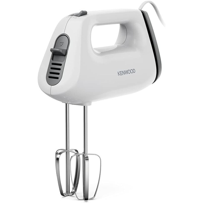 Міксер ручний Kenwood QuickMix Lite HMP10.00WH білий, 300 Вт, з плавним стартом та насадкою для збивання