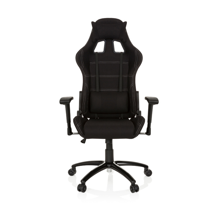 Ігрове крісло / Офісне крісло GAME FORCE Тканина Black HJH OFFICE