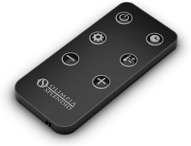 Електричний конвектор Olimpia Splendid Caleo Glass WiFi 2000 Вт, скляний, для стіни або підлоги, обігрівач приміщень до 60 м³