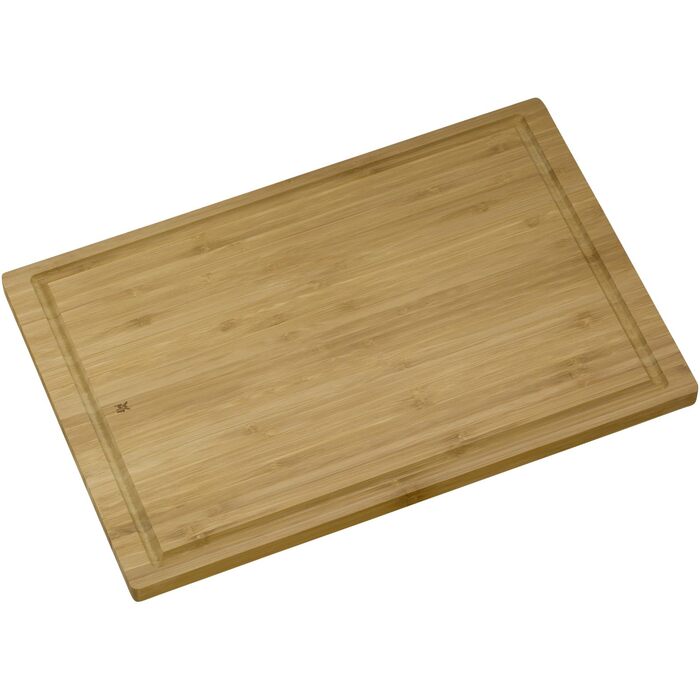Масивна обрізна дошка для кухні WMF з дерева акації, 40 x 32 x 4 см, захист ножів, гумові ніжки