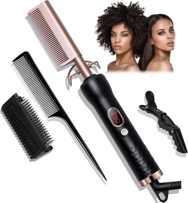 Мультистайлер для волосся 6 в 1 Airstyler, 1400 Вт, іонізація, автоматичний локон, професійна гаряча щітка, випрямляч і фен