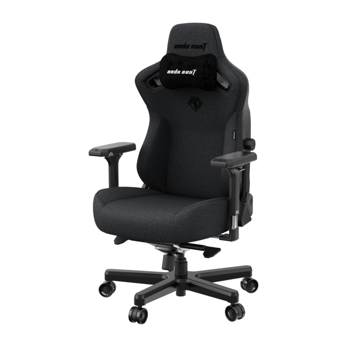 Крісло ігрове Anda Seat Kaiser 3 Dark Gray Fabric Size XL