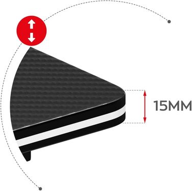 Геймерський стіл Huzaro Hero 1.4 Black 100x50 см, сталевий каркас, карбонова стільниця, отвори для кабелів, для дому та офісу, чорний