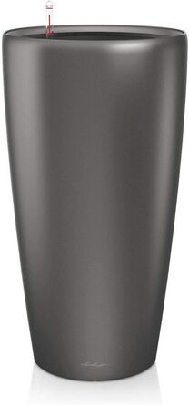 Кашпо LECHUZA RONDO Premium 40 антрацит металік, 40x40x75 см