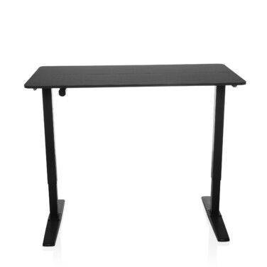 Письмовий стіл STAND CARBON 120 x 60 електричний регульований по висоті чорний hjh OFFICE