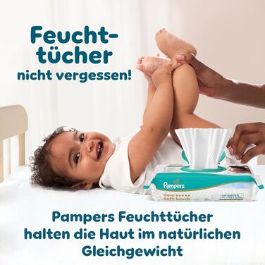 Підгузки Pampers Baby-Dry розмір 4 (9-14 кг), на липучках, 204 шт, велика упаковка