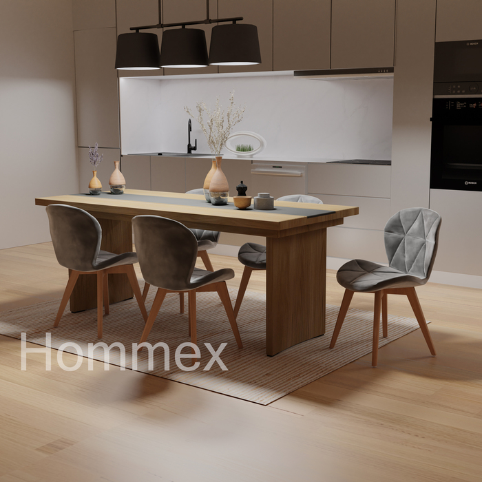 Стілець Hommex Christine Dark Grey (арт. H-350 Dark Grey)
