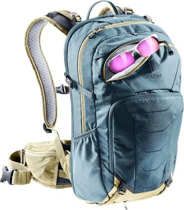 Велосипедний рюкзак Deuter Attack 20 з протектором, 20 л, Atlantic-Desert