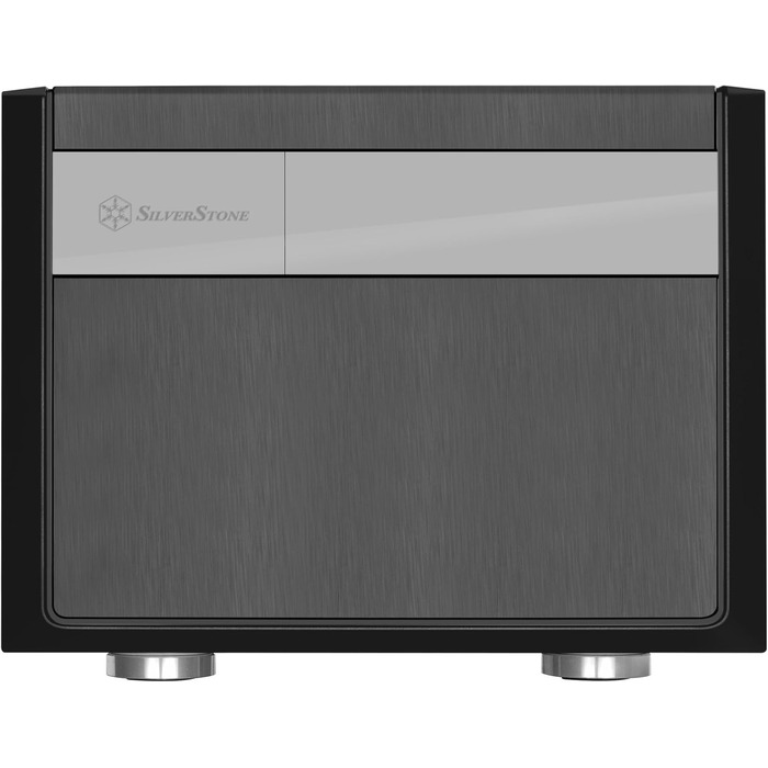 Комп'ютерний корпус SilverStone SST-SG11B Sugo Micro ATX Cube, чорний