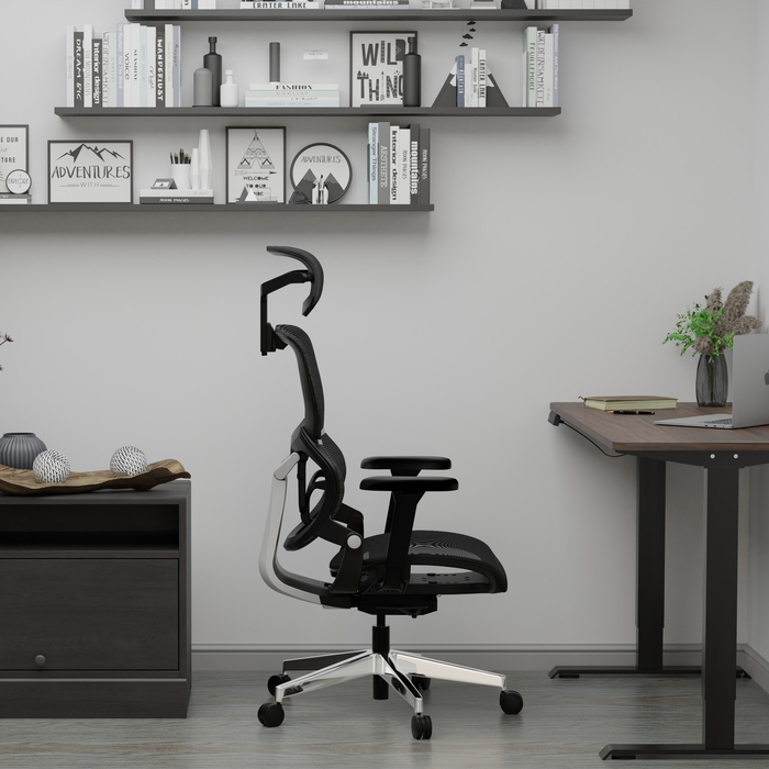 Крісло Mealux Q3 Air Black (арт. HF-Q3 M/B)