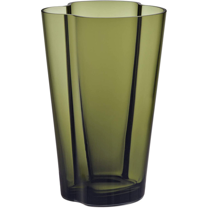 Ваза Iittala Aalto 220 мм зелена скляна