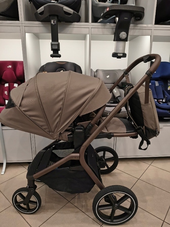 Дитячий візок 2в1 My Junior MAVI (обличям до батьків та по ходу руху), Mocca Brown