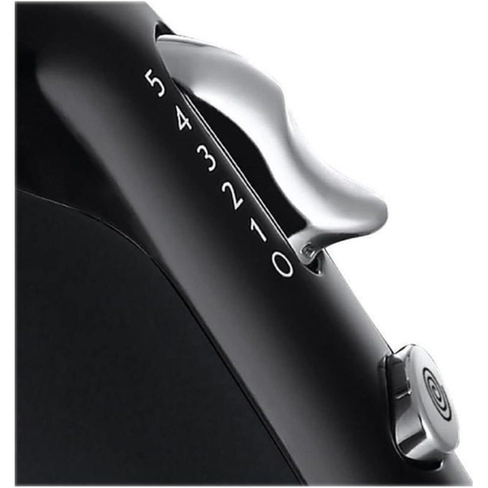 Ручний міксер Russell Hobbs 24672-56, матовий чорний: 5 швидкостей, турбофункція, набір вінчиків та гаків для тіста