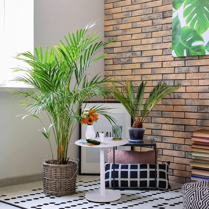 Журнальний стіл Relaxdays, круглий, сталь і дерево, 56x45 см, білий, сучасний дизайн
