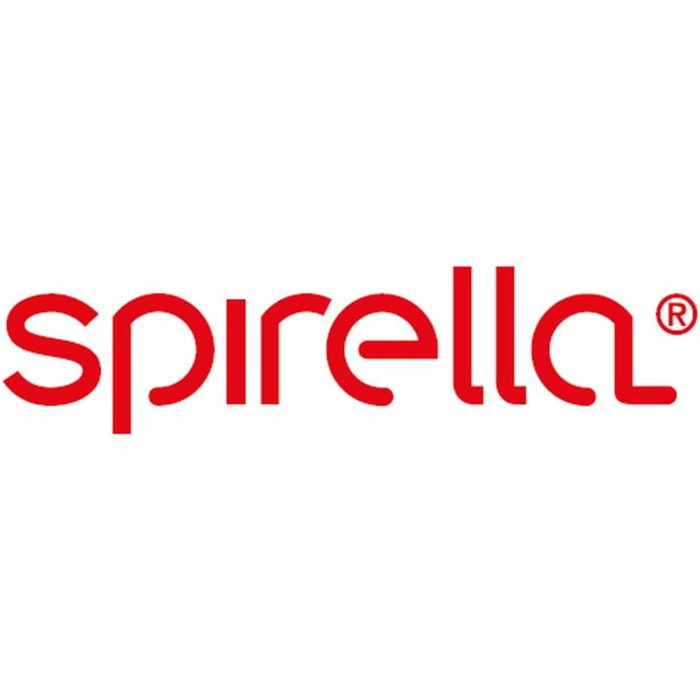 Spirella кошик для сміття 1 л, косметичний контейнер з маятниковою кришкою, настільний, білий матовий