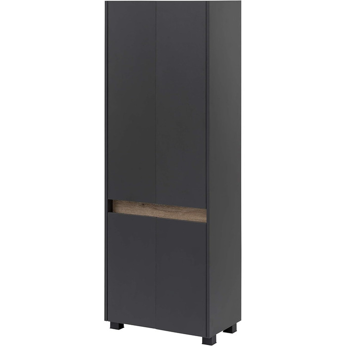 Високий шафа Schildmeyer Cosmo 701514, 57x164,5x33 см, білий, для ванної кімнати