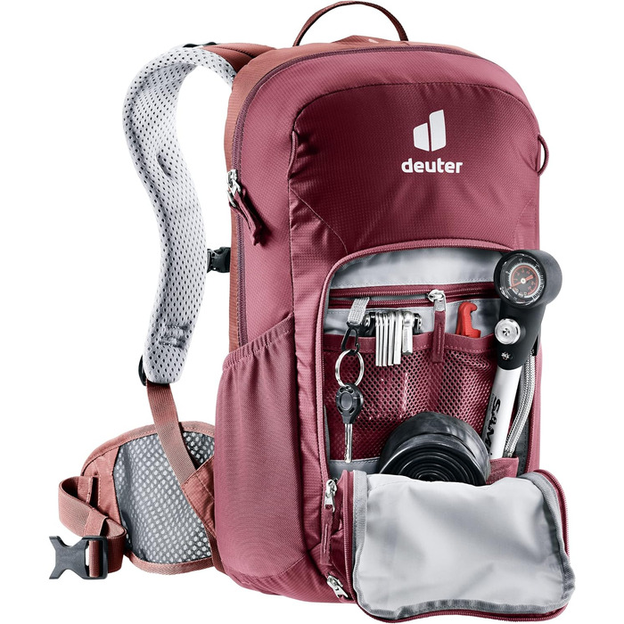 Жіночий велосипедний рюкзак Deuter Bike I 18 SL, 18 л, бордовий