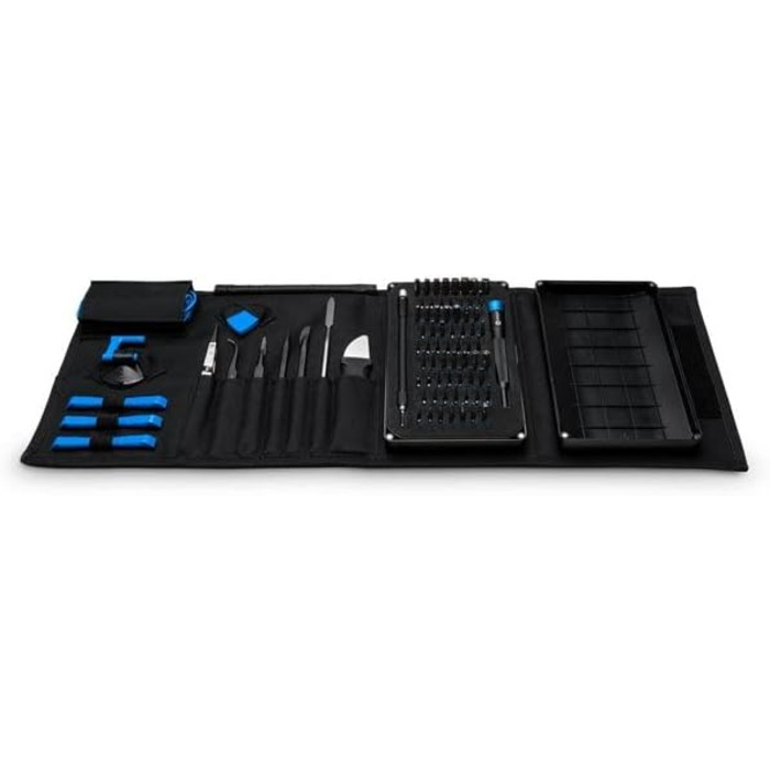 Набір інструментів iFixit Pro Tech для ремонту електроніки: біти та відкривачі для телефонів, ноутбуків, ПК, ігрових консолей (Синій)