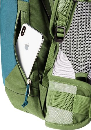Жіночий туристичний рюкзак Deuter AC Lite 22 SL 2024, 22 л, синьо-зелений
