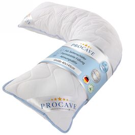 Подушка для сну на боці PROCAVE Top Cool — довга анатомічна подушка-обіймашка (Body Pillow), дихаюча та гіпоалергенна, для підтримки спини та комфортного сну, 40x145 см, Made in Germany