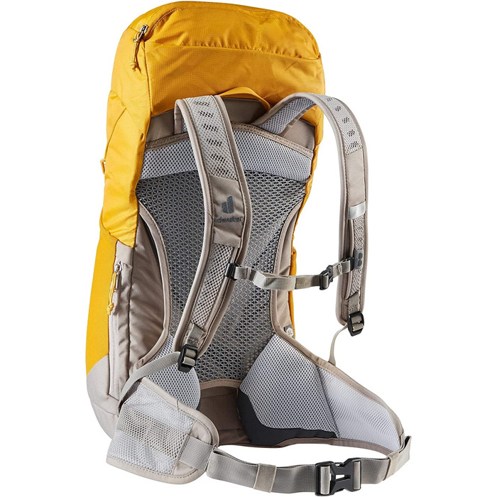 Жіночий туристичний рюкзак Deuter AC Lite 22 SL, 22 л, жовтий-карі з червоним