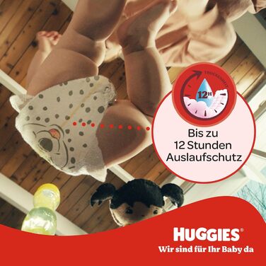 Дитячі підгузки Huggies Little Movers Ultra Comfort, розмір 3, 168 шт. (3х56 шт.)