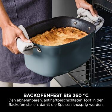 Ninja Foodi PossibleCooker (8 л), Цифрова мультиварка та повільноварка 8-в-1 з каструлею, вставкою для пароварки, ложкою та скляною кришкою, Мультиварка, приготування на парі, смаження, випікання, 8 порцій