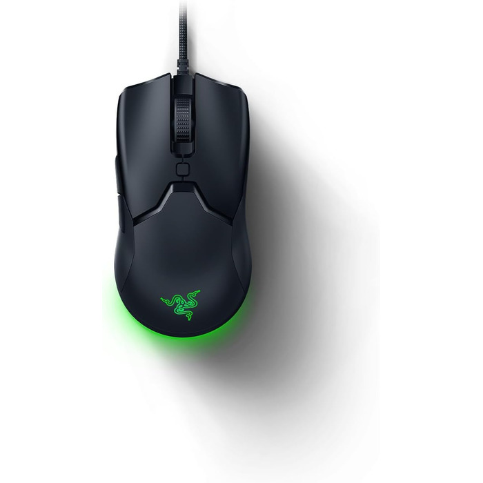 Ігрова миша Razer Viper Mini — ультралегка дротова миша (61г), оптичний сенсор 8500 DPI, RGB-підсвітка Chroma, чорна