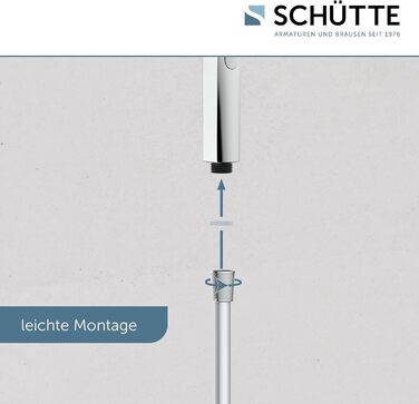 Ручний душ SCHÜTTE SAMOA RAIN з технологією м'якого струменя, 3 режими, антикальцієвий, 300 форсунок, білий, для душу