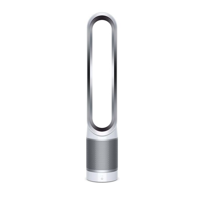 Dyson Pure Cool TP00: Очищувач-вентилятор повітря з охолодженням, білий/сріблястий
