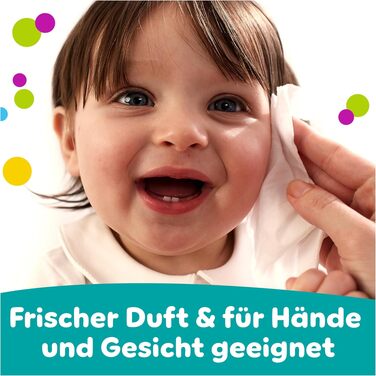 Вологі серветки для дітей Pampers Fresh Clean, 12 пачок по 52 шт (624 шт)