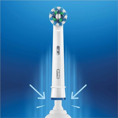 Набір змінних насадок для електричної зубної щітки Oral-B CrossAction, 10 шт (8+2), модель 2014