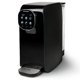 Система зворотного осмосу OsmoFresh Quella Pro Black з гарячою водою та 7-ступеневою фільтрацією для кухні, офісу, кемпера - чиста питна вода без вапняного нальоту