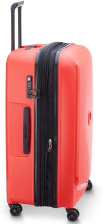Валіза DELSEY PARIS Belmont Plus XL, жорстка, розсувна, 132 л, 82x52x37 см, червона
