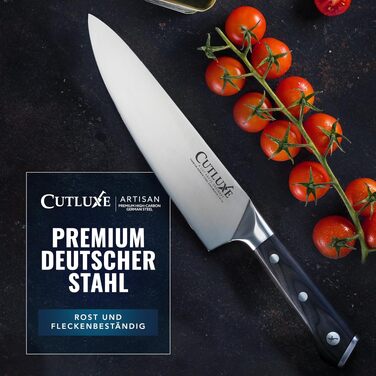 Набір кухонних ножів Cutluxe (5 предметів) з німецької сталі, професійний гострий набір ножів для кухні