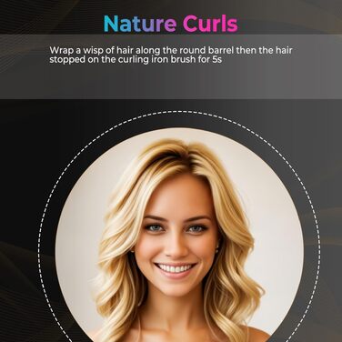 UKLISS Hairstyler 6-в-1 Airbrush: Професійний фен-щітка, стайлер для волосся 1000W (Срібно-Золотий/Рожеве Золото)
