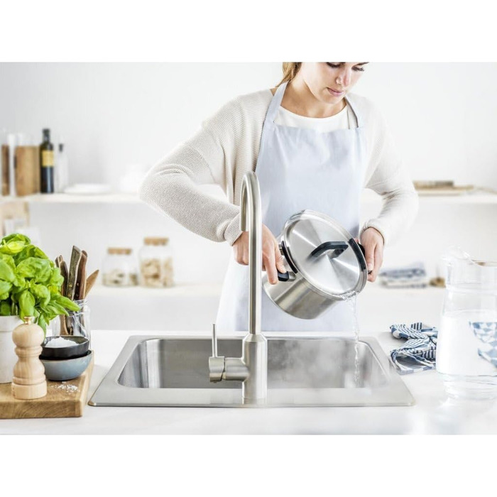 Набір каструль BK COOKWARE BV 123 FLOW COOL, 4 предмети, нержавіюча сталь