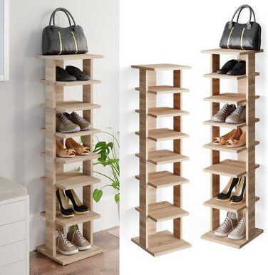 Тумба для взуття Vicco Sara, дуб Сонома, 26.7 x 110 см