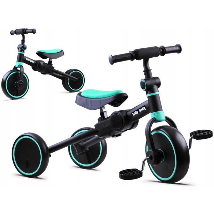 Дитячий триколісний велосипед 3в1 + біговел та каталка Tiny Bike SP0663