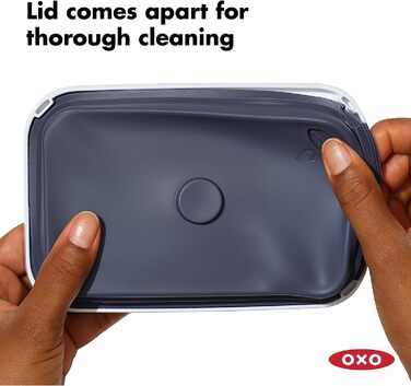 Набір контейнерів OXO Good Grips Mini-Pop, 4 шт, прозорий пластик